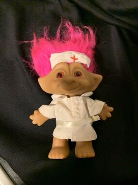 Vintage Troll Doll Nurse